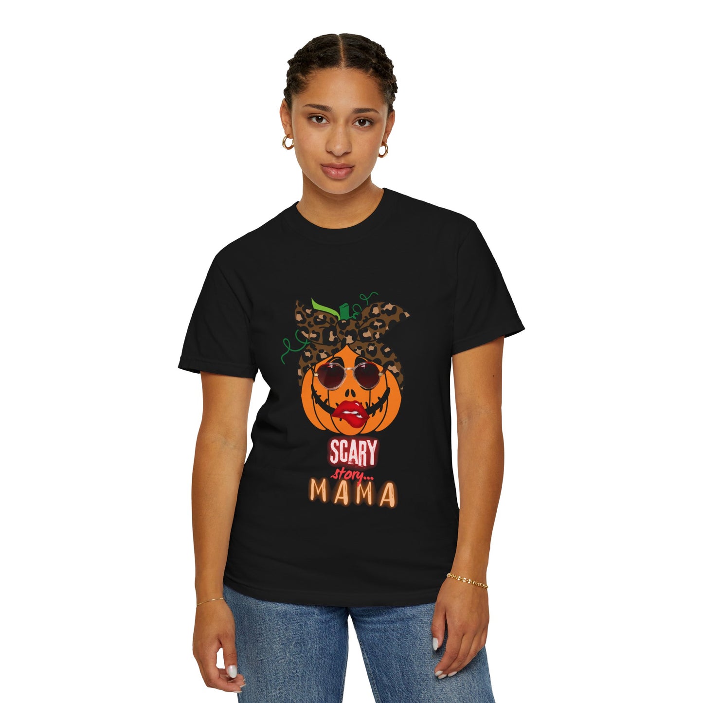 Strong Mama | Halloween | Garment-Dyed T-shirt