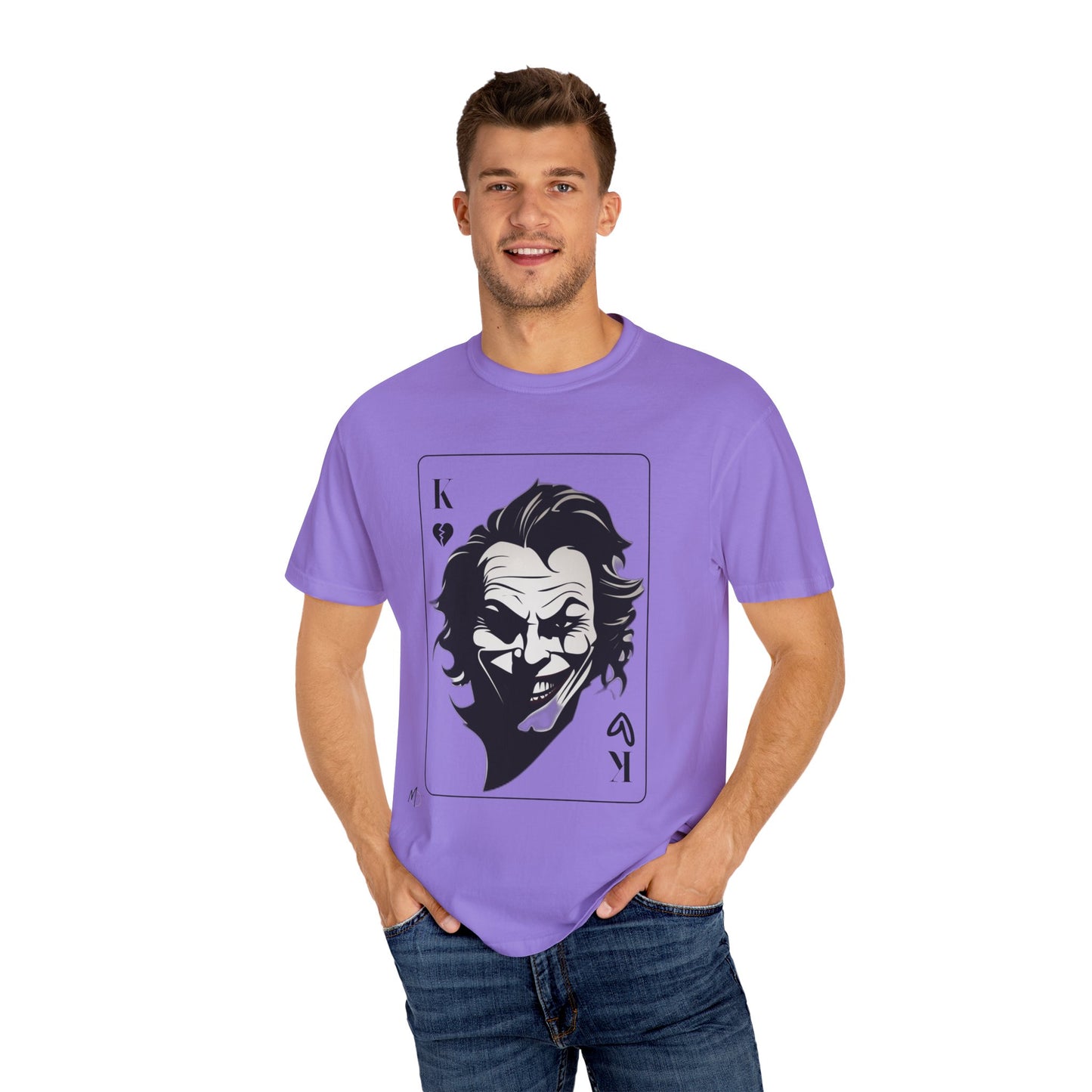 The Joker is King | Halloween Fun | Unisex Garment-Dyed T-shirt