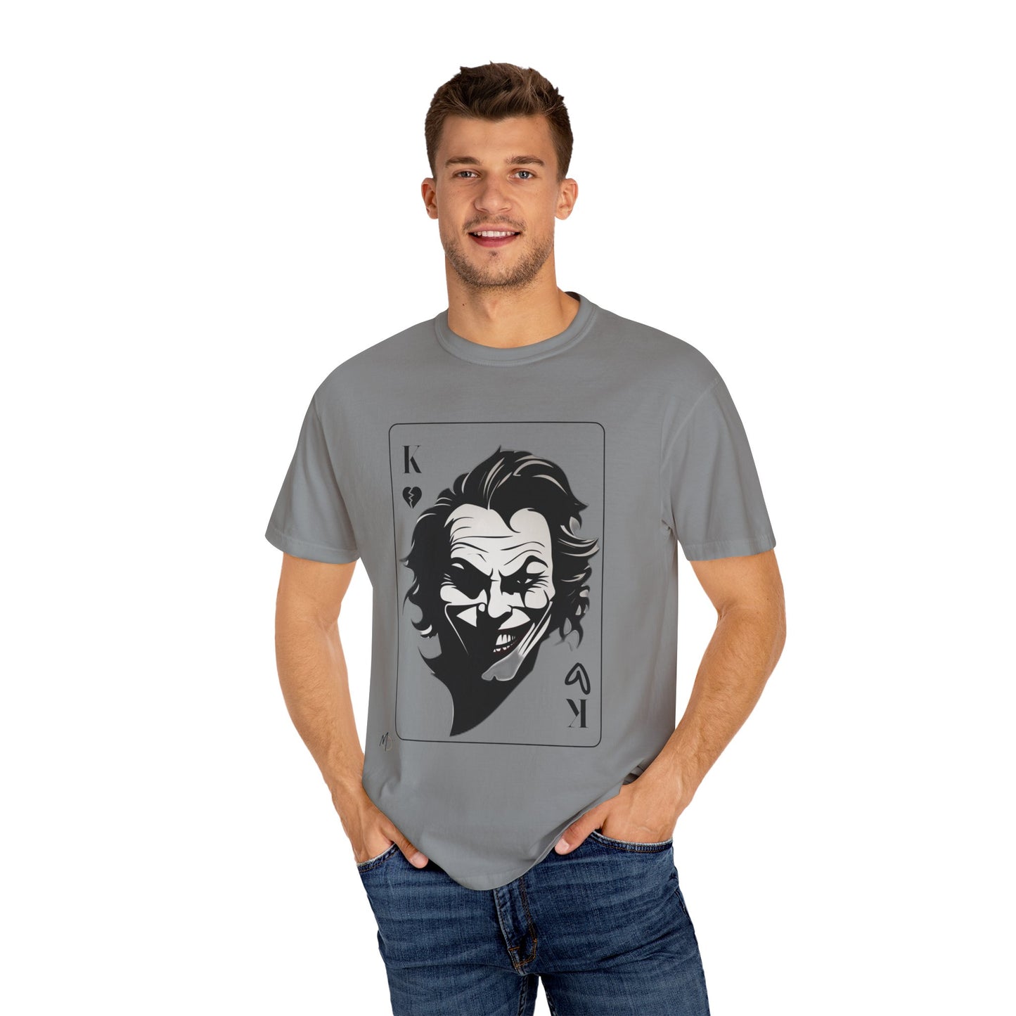 The Joker is King | Halloween Fun | Unisex Garment-Dyed T-shirt