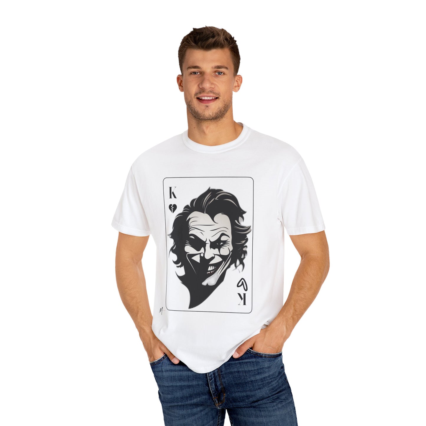 The Joker is King | Halloween Fun | Unisex Garment-Dyed T-shirt