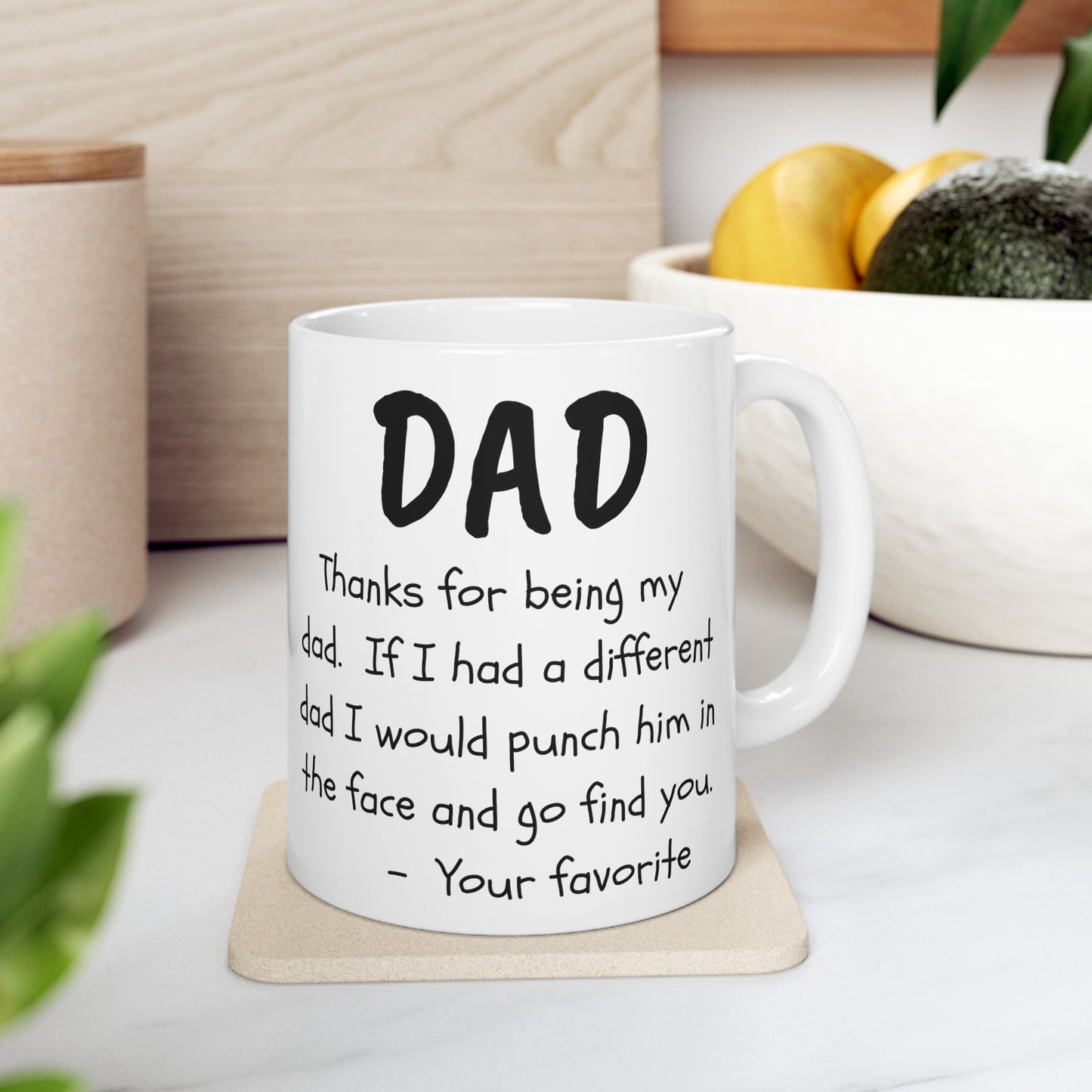 To My Dad | Ceramic Mug, (11oz, 15oz)