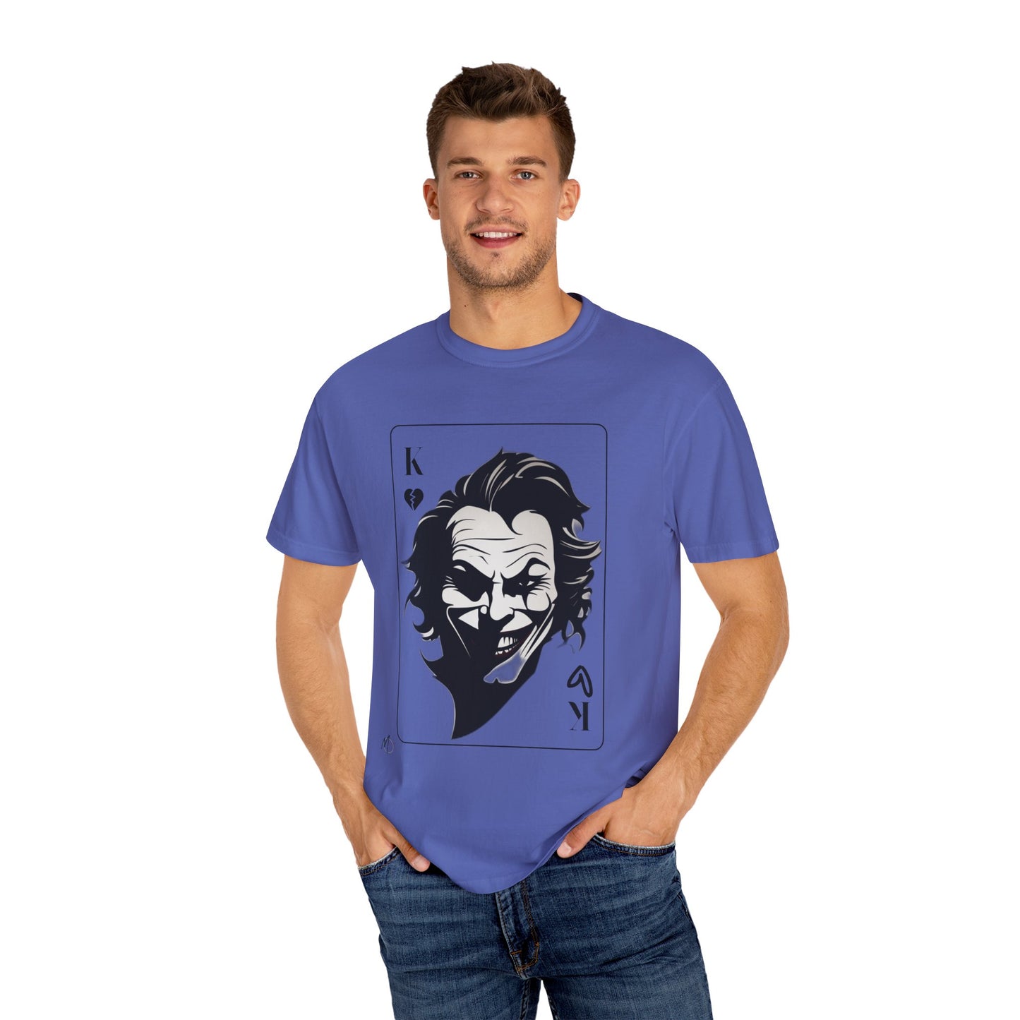 The Joker is King | Halloween Fun | Unisex Garment-Dyed T-shirt