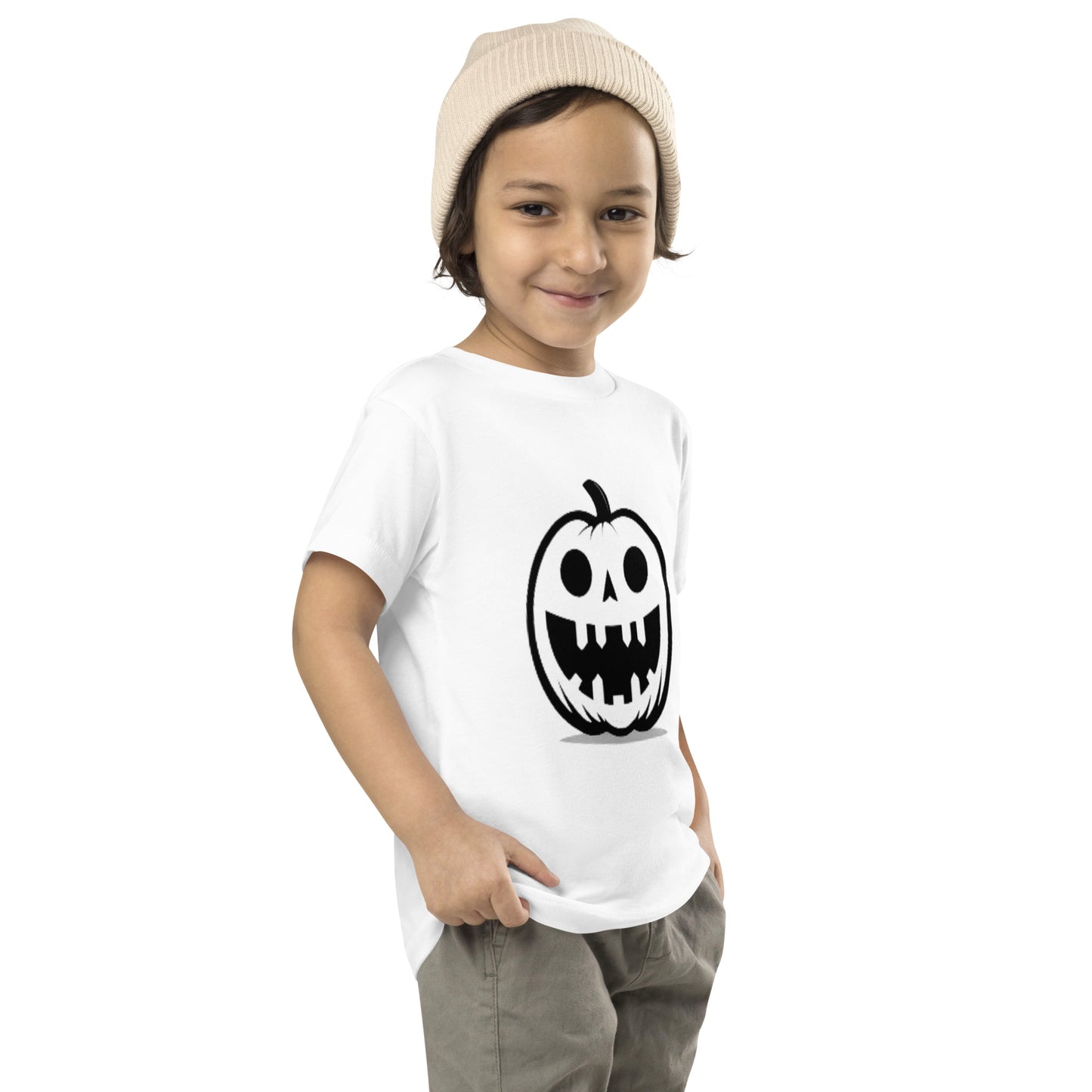 Happy Pumpkin | Halloween | Toddler Short Sleeve Tee